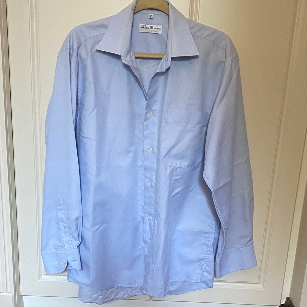 Classic Light Blue Men's Dress Shirt